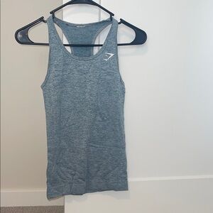 Gymshark Heathered Blue Tank Top